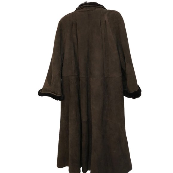 FENDI Bergdorf Goodman SPECTACULAR full length swing shearling fur coat … - Picture 3 of 9
